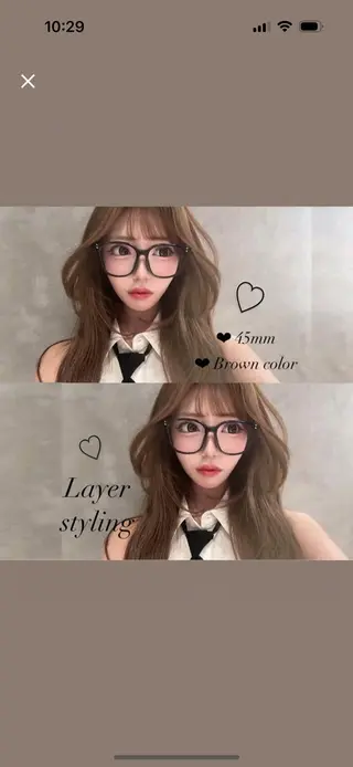 ロング 🎀 うる艶透明感 カラー / 錦糸町のヘアスタイル