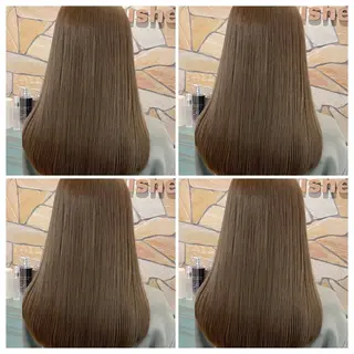ロング カラー 髪質改善 艶髪矯正 エクステ かいり✂️のヘアスタイル
