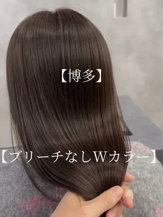 ミディアム カラー 【博多髪質改善】 吉村　清志のヘアスタイル