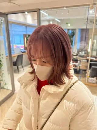 カラー 🍪ﾖｼｲﾊﾙﾈ🍪 ﾗﾍﾞﾝﾀﾞｰｶﾗｰのヘアスタイル