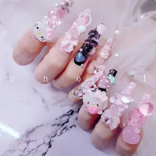 ネイル 梅田🦄中崎町🩵 u n o 0 1のネイルデザイン