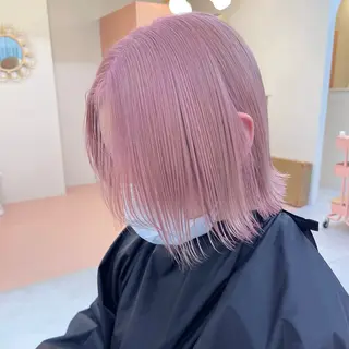 ショート カラー 名駅/ハイトーン/ 髪質改善/SHUNのヘアスタイル