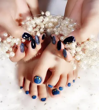 ネイル ラベンダー💖日暮里 ルル💖ネイルのネイルデザイン