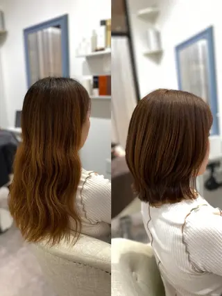 ミディアム ✨髪質改善が大好評✨ 美容室lic近藤✨のヘアスタイル