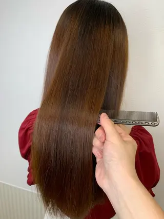 ロング 高原 ジュンのヘアスタイル