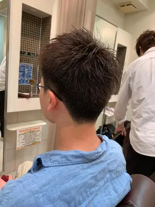 ショート メンズ 羽木 隆徒のヘアスタイル