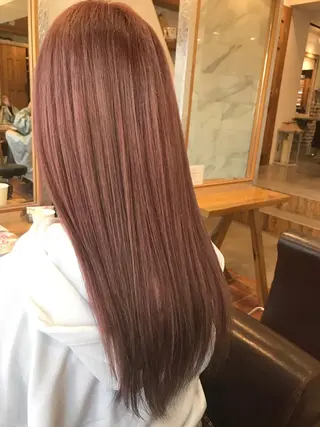 ロング カラー みうら ミウラのヘアスタイル