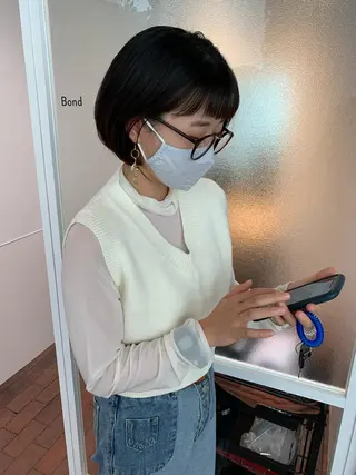 ショート 片岡 由依のヘアスタイル