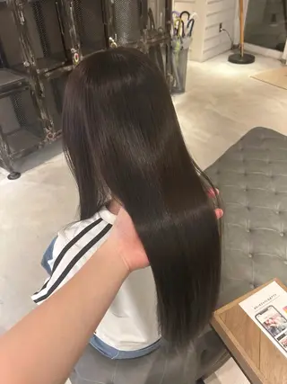 ロング 下崎 真愛のヘアスタイル
