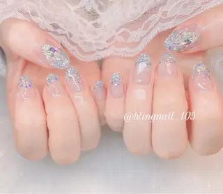 ネイル 23時まで❤︎韓国、 ワンホンネイルのネイルデザイン