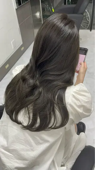 ロング ACTION心斎橋店 髪質改善のヘアスタイル