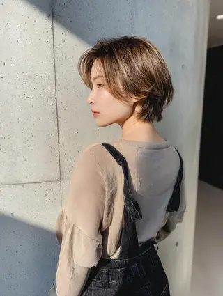 ショート ショート＆ボブ🦋 shell立川🫧のヘアスタイル