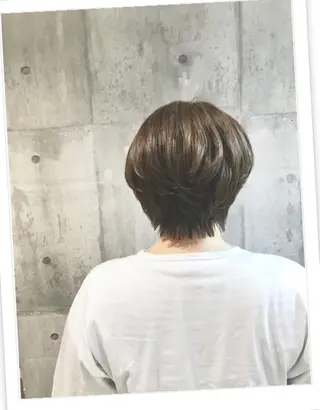 ショート カラー パーマ ヘアアレンジ メンズ キッズ ネイル マツエク・マツパ EnBlesS西宮 マンツーマン神道有基のヘアスタイル