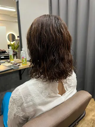 パーマ 登 愛のヘアスタイル