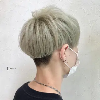 ショート カラー メンズ メンズ指名多数!! 田島史也のヘアスタイル