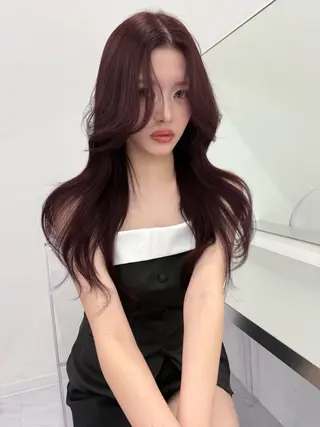 カラー VEGA天神 ブリーチのヘアスタイル