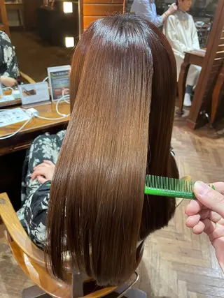 セミロング stylist YUTOのヘアスタイル