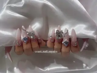 ネイル HOSHI ⭐️辻堂 /藤沢ガーリーネイルのネイルデザイン