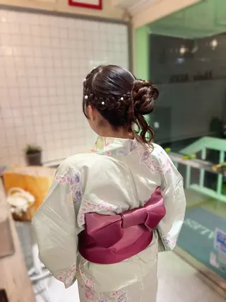 ヘアアレンジ さくら 🌸エクステのヘアスタイル