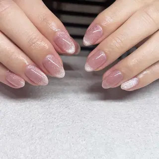 ネイル パラジェルネイル 大人可愛/シンプルのネイルデザイン