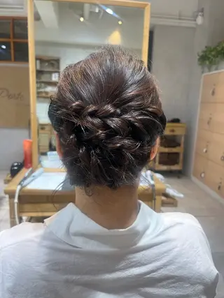 ヘアアレンジ 鎌田 桃果のヘアスタイル