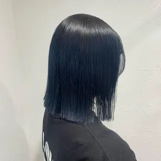 ミディアム カラー shiho .のヘアスタイル