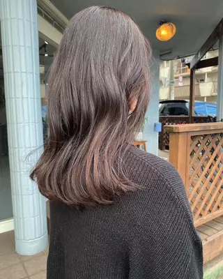 ロング カラー 石井 大空のヘアスタイル
