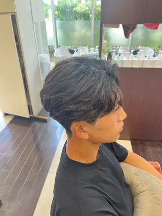 ショート パーマ メンズ 🧊メンズ特化🧊 高木航希のヘアスタイル