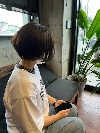 ショート N° Elune MIYUUのヘアスタイル