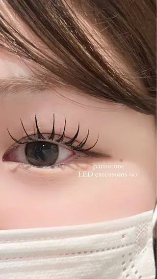 マツエク・マツパ 代官山MIRU🤍 似合わせ束感/美眉のマツエク・マツパデザイン
