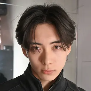 メンズ 池袋センターパート 特化YUUKIのヘアスタイル