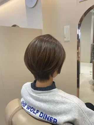 ショート ショート/くびれボブ /MAHIROのヘアスタイル