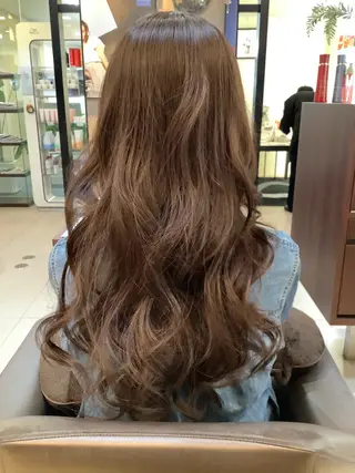 ロング 高橋 希羅のヘアスタイル