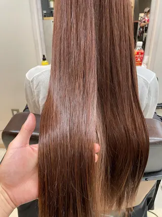ロング ショート✨顔まわり マツモト ショウゴのヘアスタイル