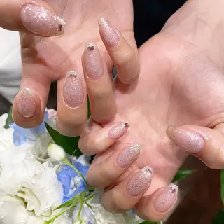 ネイル crystal ⭐︎ colorのネイルデザイン