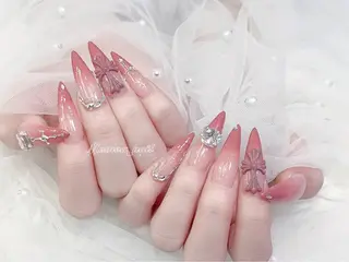 ネイル MoMoA Nail ネイル長さ出し専門店のネイルデザイン