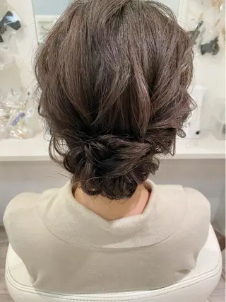 ミディアム ヘアアレンジ 大阪/ヘアアレンジ /似合わせset💐のヘアスタイル