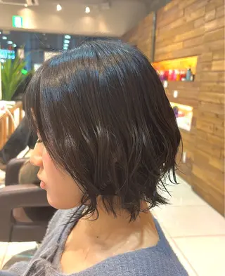 ミディアム パーマ 🌈コテ巻き風パーマ LOHASせいな🌈のヘアスタイル