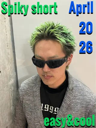 ショート 坂口 壱昊のヘアスタイル