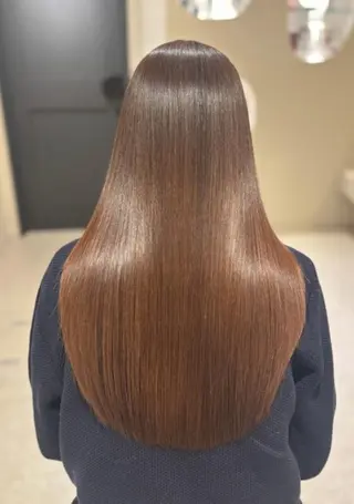 ロング カラー ボブ 西宮北口/みなみのヘアスタイル