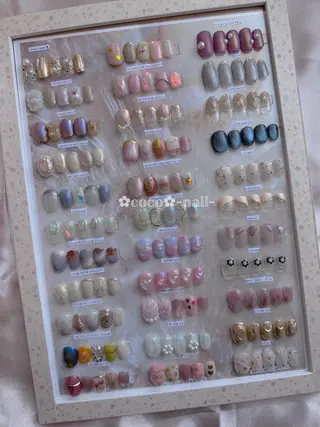 ネイル lili.nail y2k/長さ出しのネイルデザイン