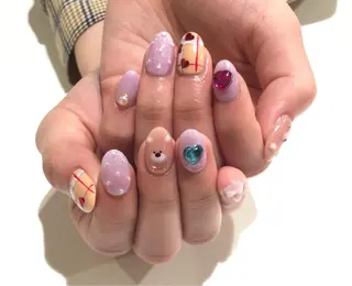 ネイル 舞田 苑香のネイルデザイン