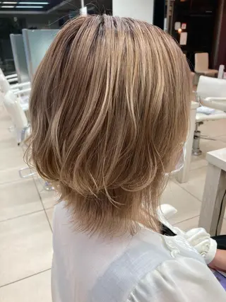 ショート 🫧ダメージレス🫧 松下のヘアスタイル