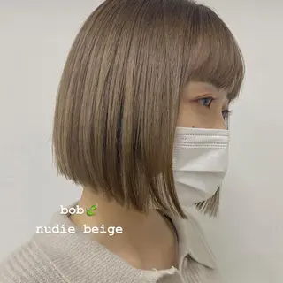 ショート カラー ヘアアレンジ ニュアンスヘア🌔 nanakoのヘアスタイル