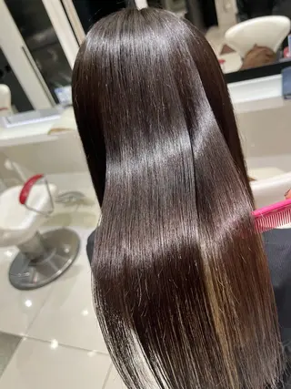 セミロング メッセのみ受付 うえはらのヘアスタイル