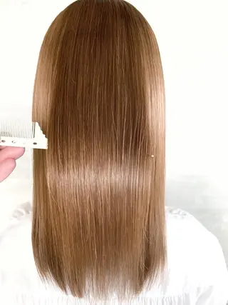 セミロング 加藤 遥花のヘアスタイル