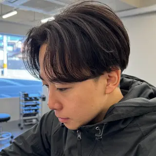 ショート パーマ メンズ メンズパーマの人 KAZUのヘアスタイル