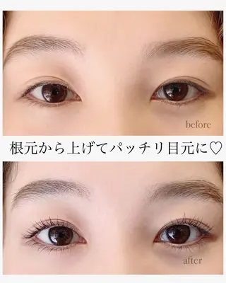 カラー ヘアアレンジ マツエク・マツパ アイサロン併設美容室 RAD noelのマツエク・マツパデザイン