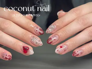 ネイル 神田 ココナッツのネイルデザイン