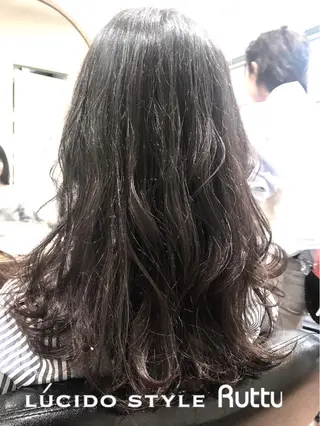ロング カラー アザマ　ヤスカツ _rosso 川口のヘアスタイル